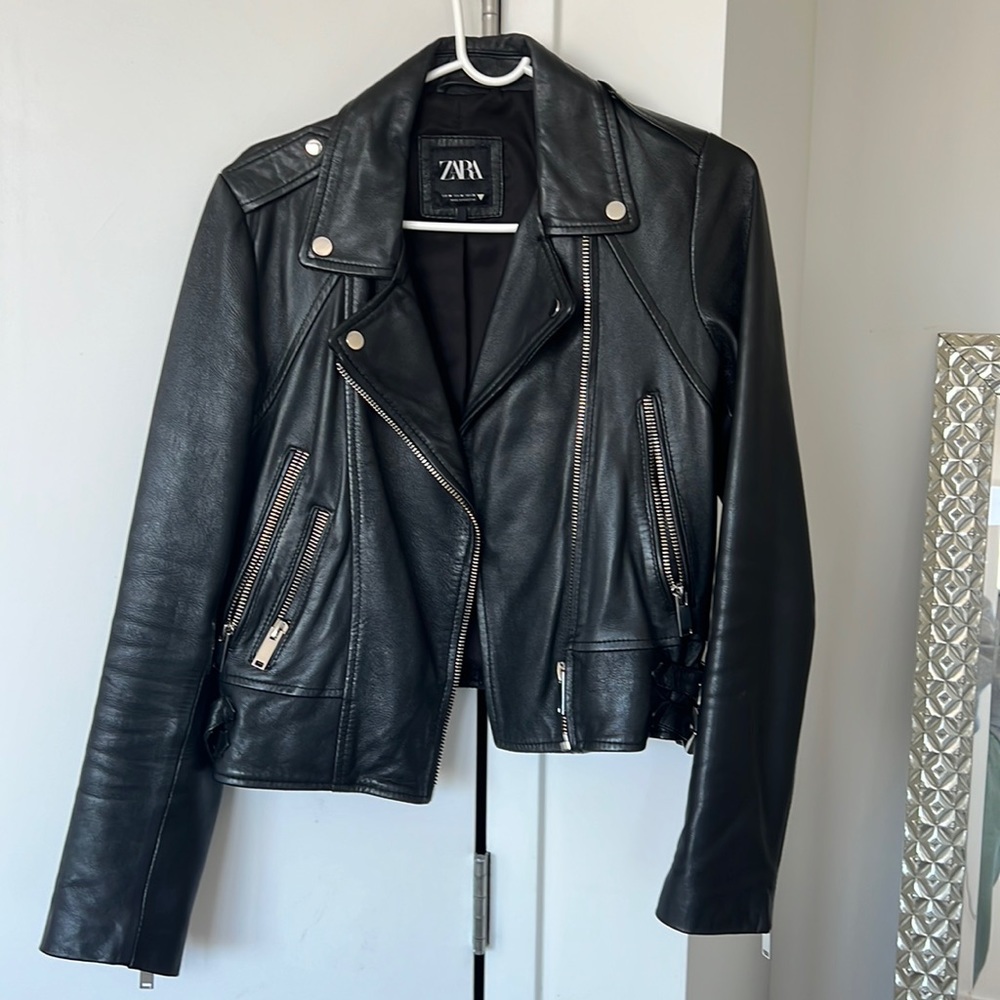 Zara leather Jacket